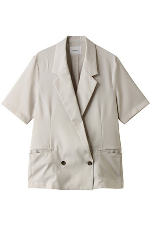 美品　MIDIUMISOLID ミディウミソリッド　スタジャン　ジャケット MIDIUMISOLID(ミディウミソリッド)｜half slv JK ジャケット/beige の
