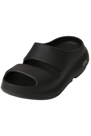 OOFOS ウーフォス Ooyea 26cm OOFOS(ウーフォス)｜OOyea/ブラック の通販｜ELLESHOP・(エル