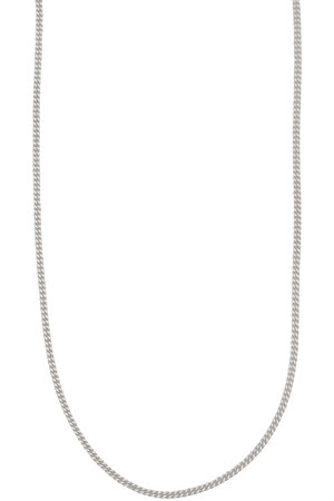 KNOWHOW ノウハウ ツイスト ネックレス 40cm SV925 シルバー KNOWHOW(ノウハウ)｜Twist ネックレス シルバー/Curve 45cm/シルバー