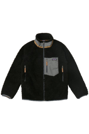 patagonia(パタゴニア)｜【KIDS】レトロXジャケット/Black の通販｜ELLESHOP・(エル・ショップ)