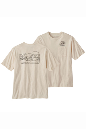 patagonia(パタゴニア)｜【MEN】ロストアンドファウンドオーガニックポケットTシャツ/Undyed Natural  の通販｜ELLESHOP・(エル・ショップ)