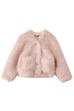 AMICA・kids(アミカキッズ)｜【KIDS】プードルコートキッズ/ピンク(6Y