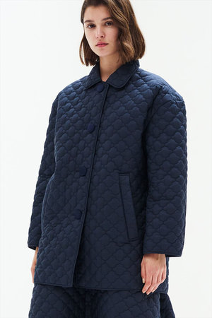 AMICA・kids(アミカキッズ)｜ヴォヤージュコクーンコート/ネイビー の