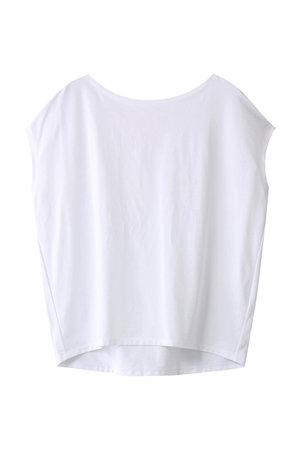 three dots(スリードッツ)｜Powdery cotton french tank/タンクトップ 