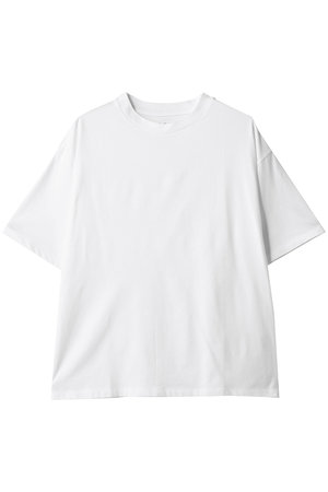 three dots(スリードッツ)｜パウダリーコットン ルーズTシャツ 