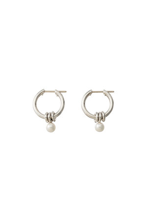 Spinelli Kilcollin(スピネリキルコリン)|ARA AKOYA SILVER HOOPS