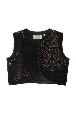 SZ Blockprints(エスゼット ブロックプリント)｜BOLERO VEST TIE DYE 