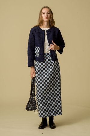 SZ Blockprintsエスゼットブロックプリント花柄キルティングベスト SZ Blockprints HOTEL BOY キルティングベスト