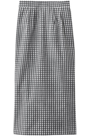 SZ BLOCKPRINTS(エスゼット ブロックプリント)｜CANVAS SKIRT GINGHAM