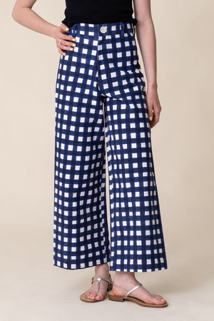 SZ BLOCKPRINTS(エスゼット ブロックプリント)｜DISCO PANTS GINGHAM