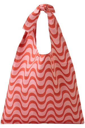 SZ BLOCKPRINTS(エスゼット ブロックプリント)｜KNOT BAG WAVY ノット