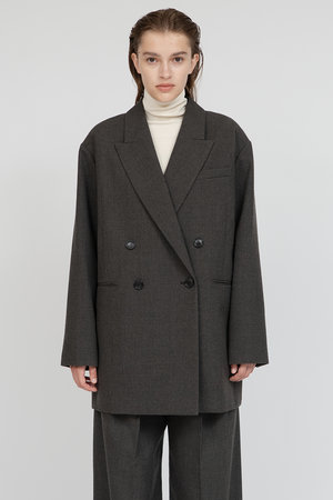 IIROT(イロット)｜ウール サージ ジャケット/カーキ の通販｜ELLESHOP