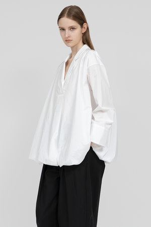 IIROT(イロット)｜cotton lawn ブラウス/ホワイト の通販｜ELLESHOP 