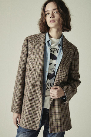 AP studio 即完売商品！COUTURE D’ADAM サテンジャケット COUTURE D'ADAM（クチュール ド アダム） ジャケット テーラード