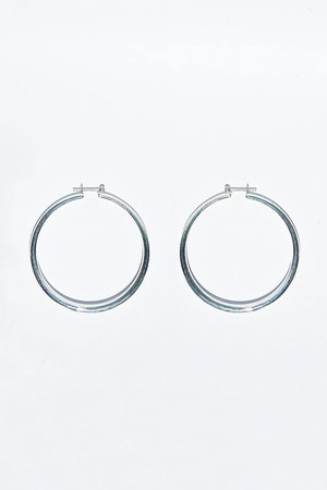 GIGI(ジジ)｜Luna authentic フープ 45mm/シルバー の通販｜ELLESHOP