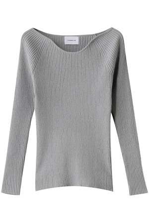 STUNNING LURE(スタニングルアー)｜カーブネックニットプルオーバー