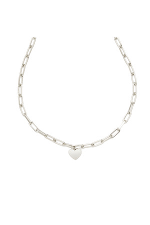 oeau(オー)｜love charm chain ネックレス/シルバー の通販｜ELLESHOP