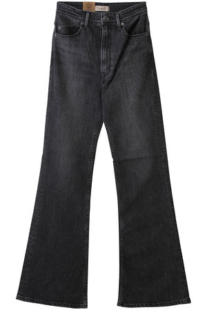 YANUK(ヤヌーク)｜ブーツカット/ユーズドブラック の通販｜ELLESHOP