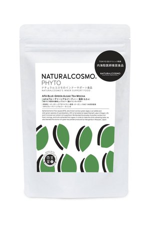 NATURALCOSMO(ナチュラルコスモ)｜AFAブルーグリーンアルジーティー・藻茶（もちゃ）/- の通販｜ELLESHOP・(エル・ショップ)