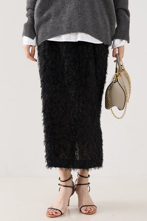 ALOHAIRI Cygne シーニュ ジャガードスカート ブラック ALOHAIRI 様