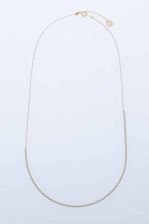 ENEY(エネイ)｜PIXEL ダブルチェーン ネックレス/ゴールド の通販