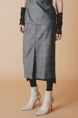 Room no.8(ルームエイト)｜【Room no.8 BLACK】ウールカシミヤ ベント