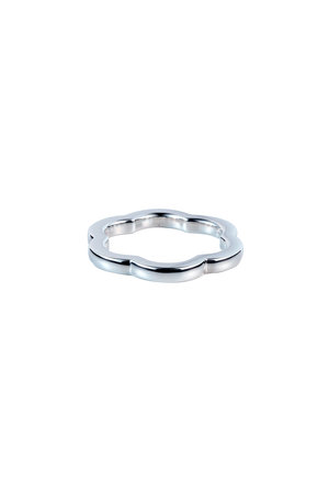 PLOW(プラウ)｜Flower Line リング S/シルバー の通販｜ELLESHOP