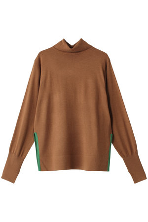 美品 ティーチ TEECHI グッドアップニット シルクウール 2WAYタートル TEECHI(ティーチ)｜「グッドアップニット」シルクウール 2WAYタートル