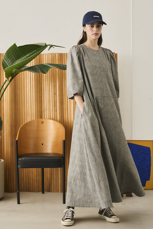 ヨ*ナ様 【新品タグ付き】 オブラダ　クラッシックドレス　チェック　M Oblada(オブラダ)｜クラシックドレス チェック/グレンチェック の通販