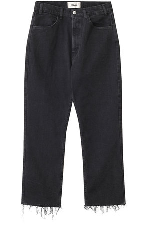 Oblada(オブラダ)｜ハイウエストカットオフ/ブラック の通販｜ELLESHOP