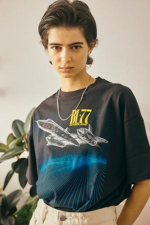 Oblada(オブラダ)｜SPACE Tシャツ/ブラック の通販｜ELLESHOP・(エル