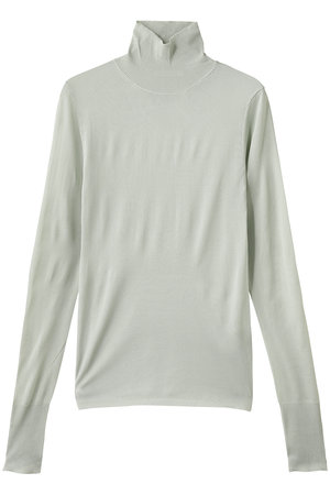 KANAKO SAKAI(カナコ サカイ)｜SHEER ニット タートルネック/ライト