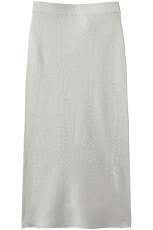 KANAKO SAKAI(カナコ サカイ)｜BOUCLE ニット スカート/ライトブルー