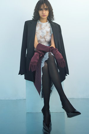 KANAKO SAKAI(カナコ サカイ)｜WOOL テーラード ブレイザー/ブラック