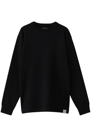 OBSIDIAN(オブシディアン)｜【MEN】14G CREW NECK/ブラック の通販