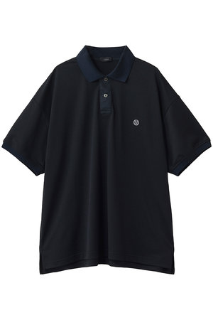 OBSIDIAN(オブシディアン)｜【MEN】PIQUE BIG POLO SHIRT/ネイビー