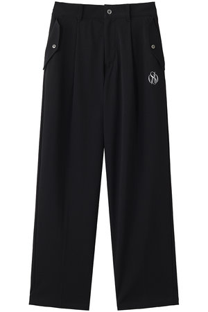 OBSIDIAN(オブシディアン)｜TRICOT OFFICER PANTS/ブラック の通販