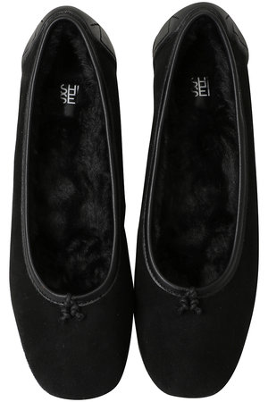 SHISEI(シーセイ)｜BALLET SUEDE（レイン対応）/ブラック の通販