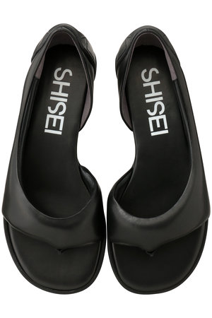 SHISEI(シーセイ)｜PADDED TONG SEPALATE/ブラック の通販｜ELLESHOP