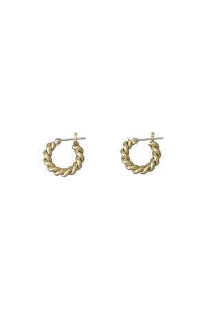 LAURA LOMBARDI(ローラ ロンバルディ)｜MINI TWIST HOOPS ピアス 