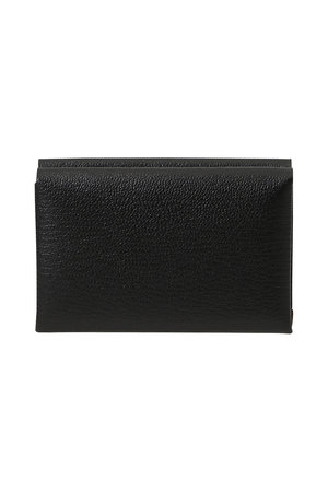 L'arcobaleno(ラルコバレーノ)｜二つ折りミニウォレット/ブラック