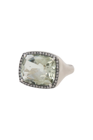 【美品】Adlin Hue スライスダイヤのリング Adlin Hue アドリン ヒューリングオニキス ダイヤモンド