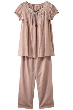 未使用タグ付き　ikuko イクコ　ルームウェアセットアップ　ピンク 未使用タグ付き ikuko イクコ ルームウェアセットアップ ピンク 未使用