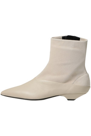 Sergio Rossi(セルジオ ロッシ)｜BEAK ブーティ/オフホワイト の通販