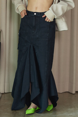 38のサイズですプランクプロジェクトデニムスカート - ロングスカート