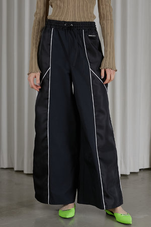 PRANK PROJECT(プランク プロジェクト)｜サテントラックパンツ / Satin Track Pants/BLK(ブラック)  の通販｜ELLESHOP・(エル・ショップ)