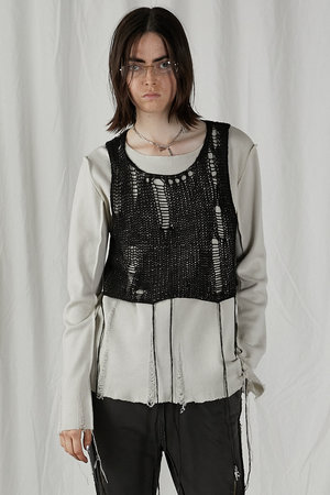 PRANK PROJECT(プランク プロジェクト)｜メッシュレイヤードトップ