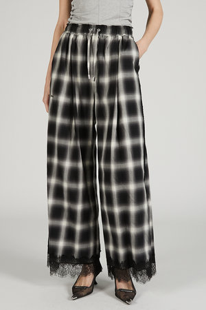 プランクプロジェクト　PRANK PROJECT パンツ PRANK PROJECT(プランク プロジェクト)｜チェックパンツ/BLK(ブラック