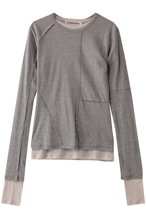 PRANKPROJECT シアーワンショルダートップ グレー One Shoulder