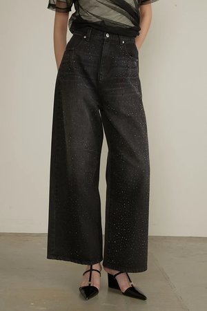 PRANK PROJECT プランクプロジェクト デニムカーゴパンツ ブラック PRANK PROJECT（プランクプロジェクト）の「デニムカーゴパンツ